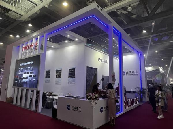 理光参展2023 GETshow  “花域密境”沉浸式体验秀和零仰角新品RU336ST大受好评(图1)