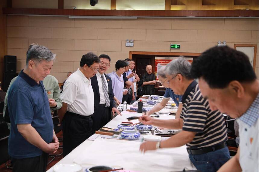 纪念中国人民抗日战争胜利80周年主题笔会在京举办(图12)